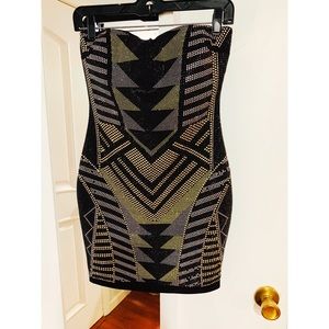 Gorgeous Blinged Out Body Con Dress.